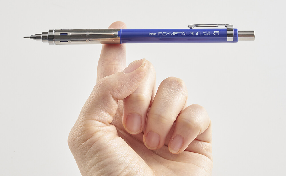 Bút Chì Bấm Cơ Khí Pentel PG Metal 350