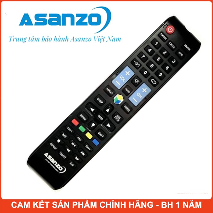 Điều khiển tv asanzo smart
