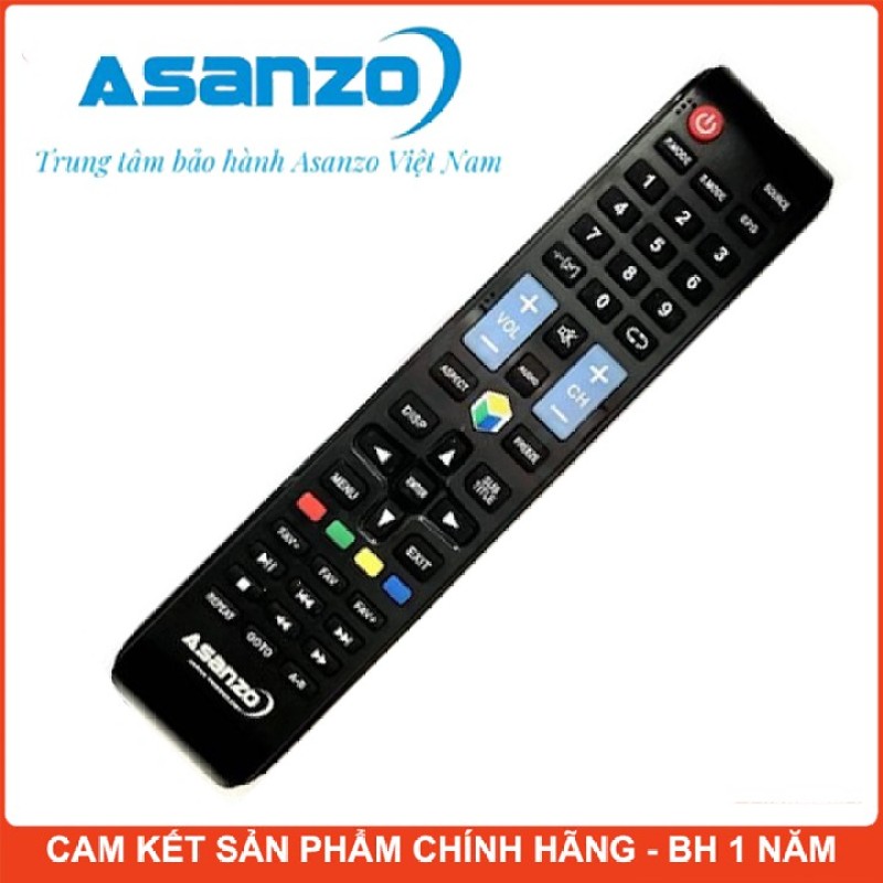 [Nhập ELJAN11 giảm 10%, tối đa 200k, đơn từ 99k]Điều khiển TV ASANZO Smart Hàng chuẩn đẹp