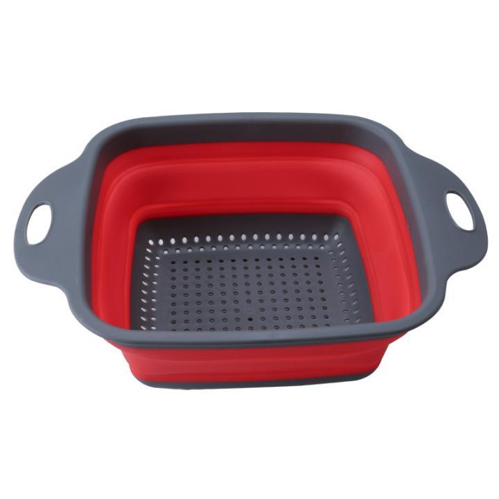 Collapsible Basket-folding plastic basket-2 piece combo