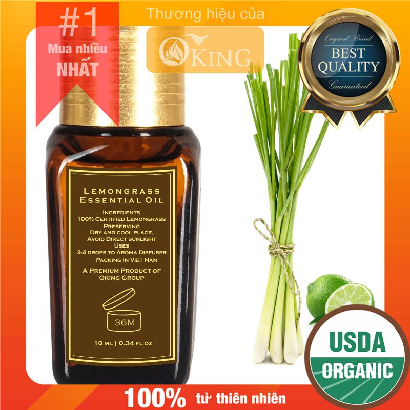 [HCM]Tinh dầu Sả chanh nguyên chất (Lemongrass) 10ml