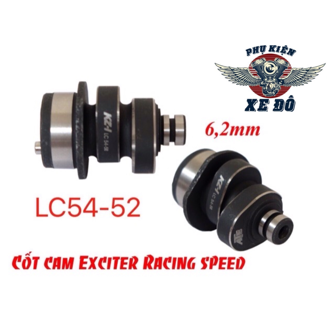 cốt cam ex racing speed 6,2mm 5.0