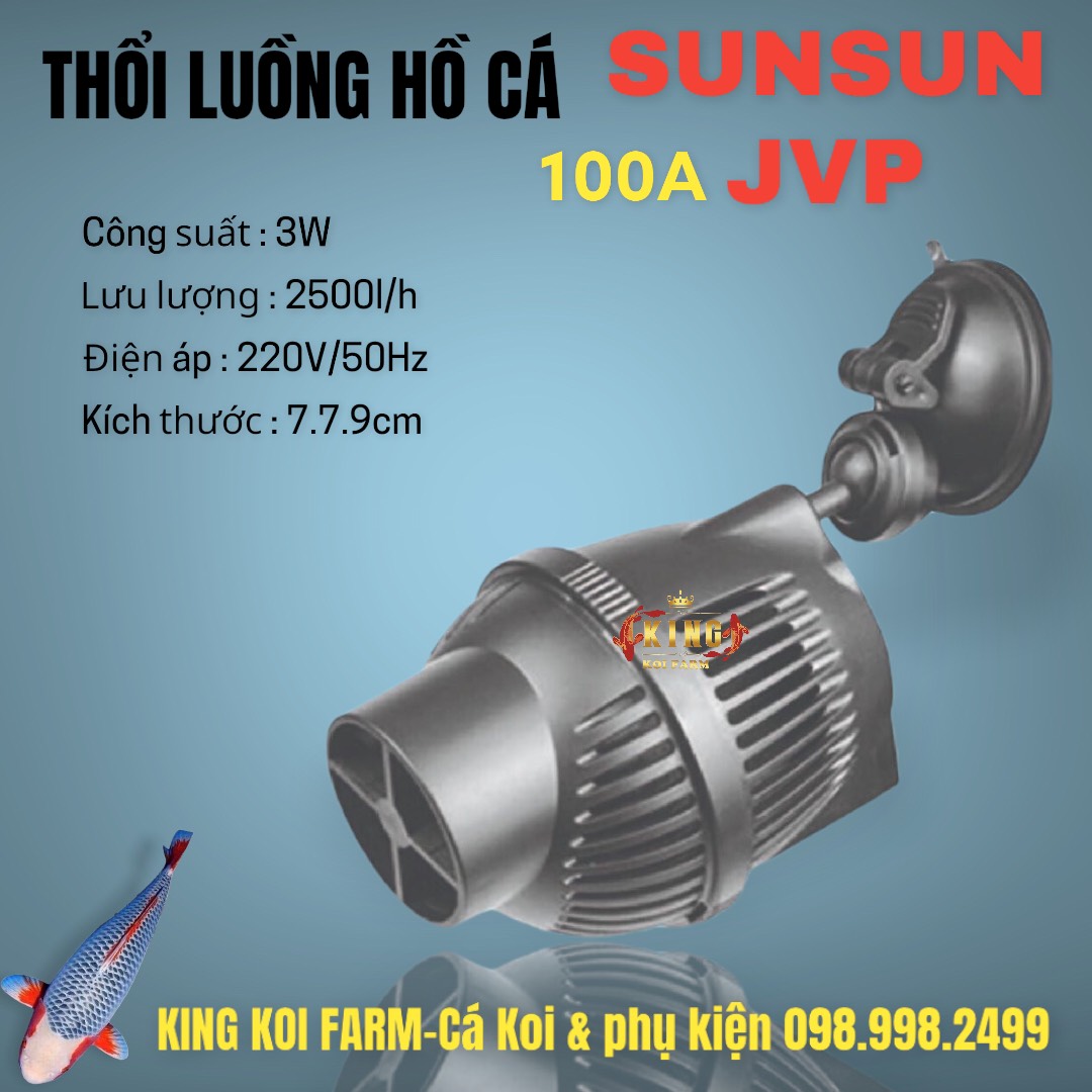 [GIẢM ĐẾN 20% Ở XU] Thổi luồng cho hồ cá Koi ,cá cảnh SUNSUN (JVP100A-JVP101A-JVP102A-JVP130-JVP230-JVP231)