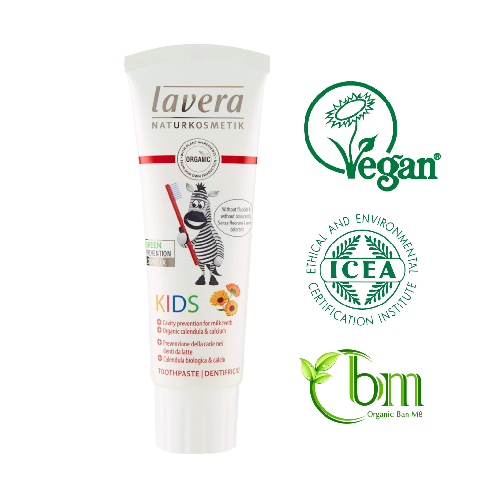 Kem đánh răng cho bé hương hoa cúc 75ml - Lavera