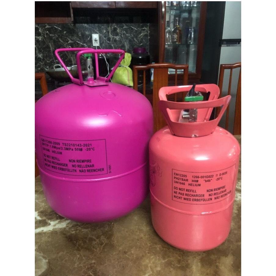 Bình Khí Heli - Bình Khí Bơm Bóng (Bình 13L - Bơm 30 Bóng)