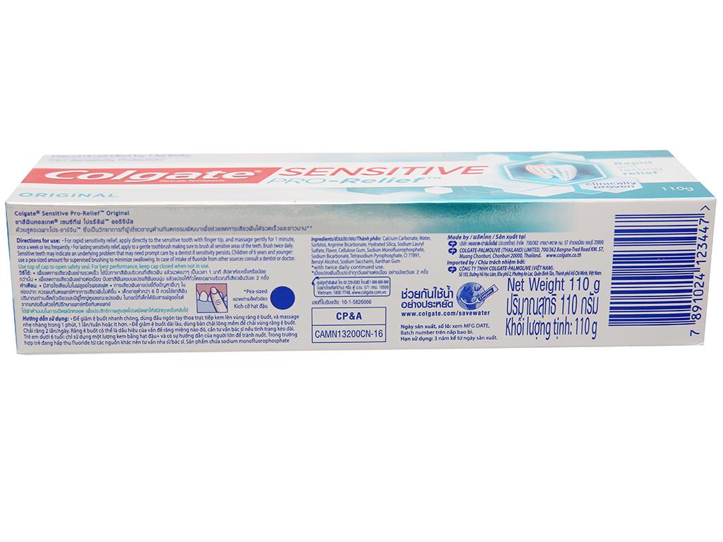 [HCM]kem đánh răng Colgate Sensitive Pro Relief 110g