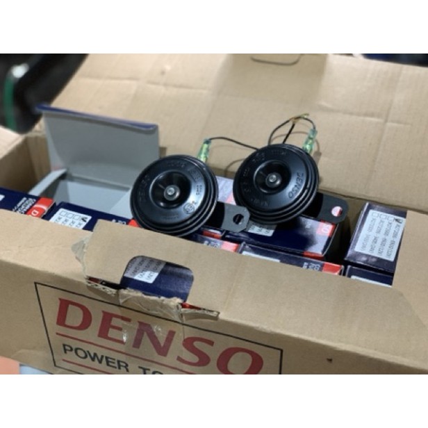 Bộ 2 còi đĩa DENSO chính hãng BH12 tháng