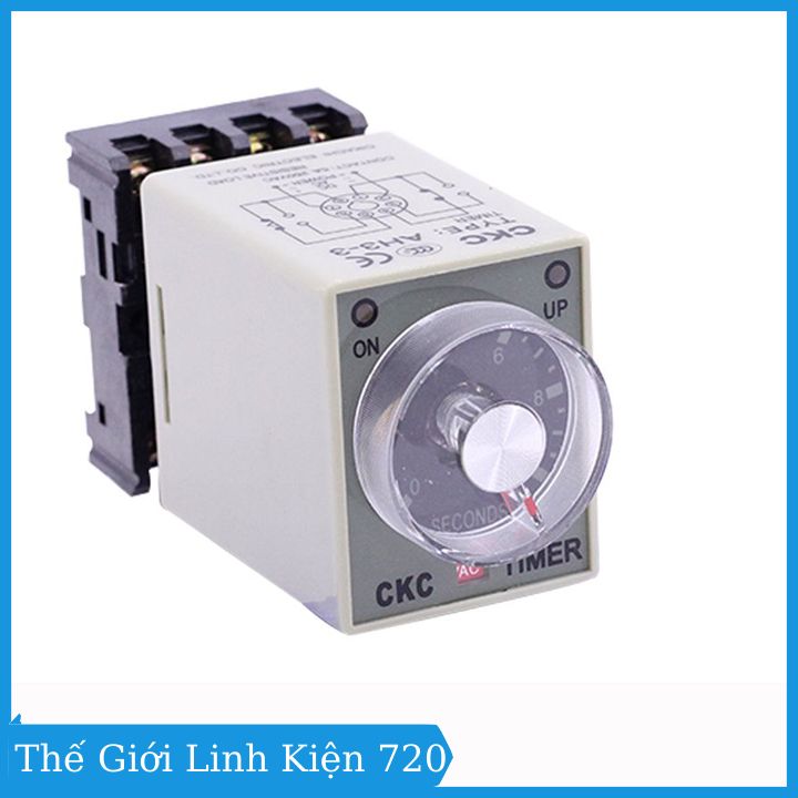 Bộ relay thời gian Timer 60s 220v 5a 50/60HZ