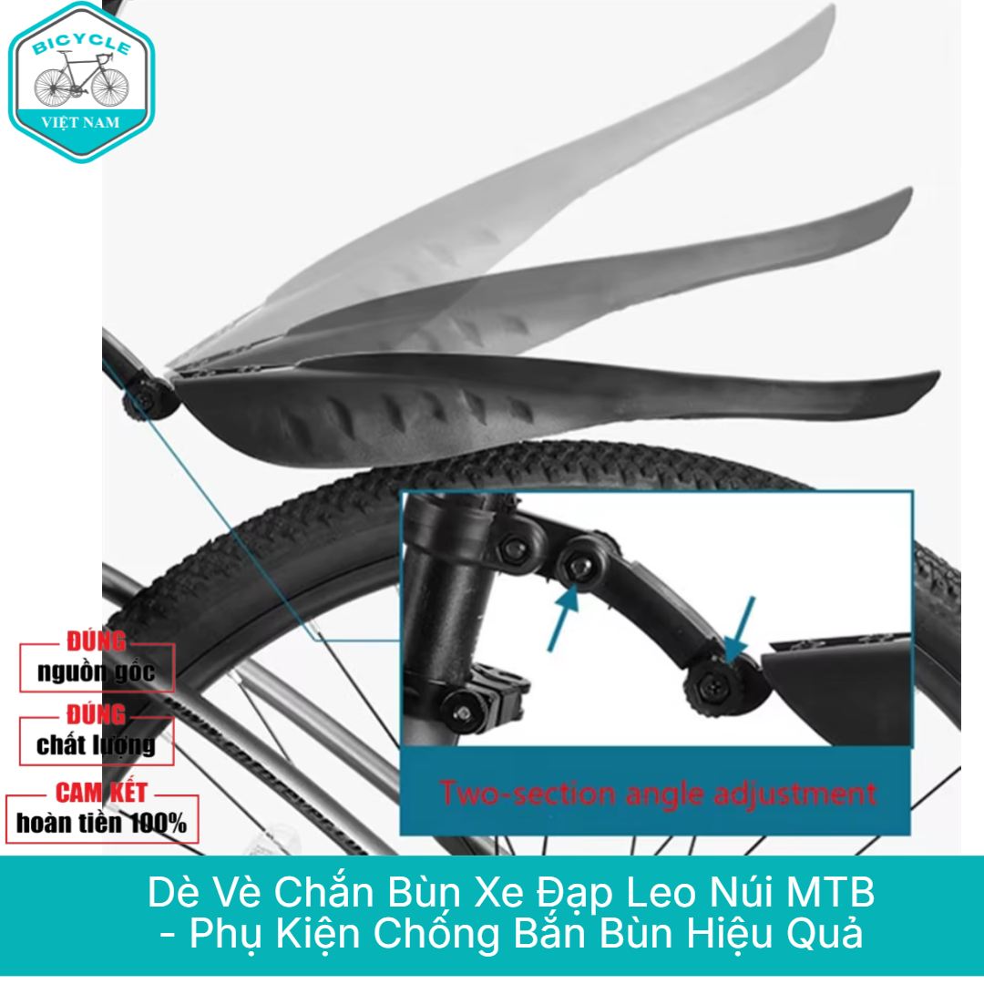 Mtb Mountain Bike Mudguard – Effective Anti-Splash Accessories, Sporty Design
