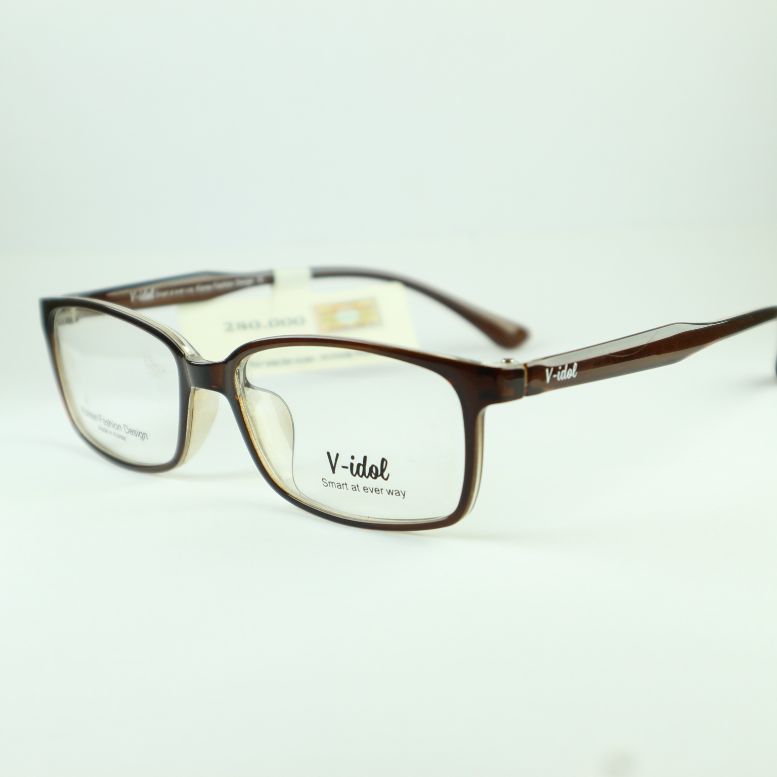 [HCM]Gọng kính V-idol V8113 SBR ( màu nâu )