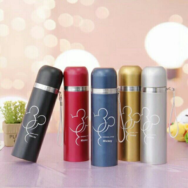 Bình giữ nhiệt Mouse (Xám)