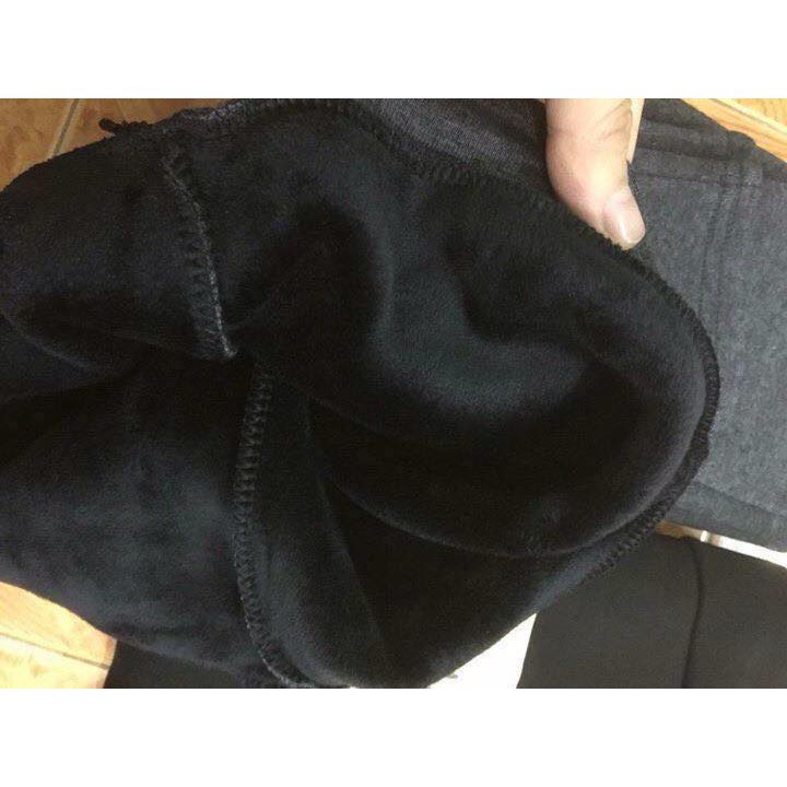QUẦN LEGGING LÓT LÔNG LOGO MÈO CAO CẤP
