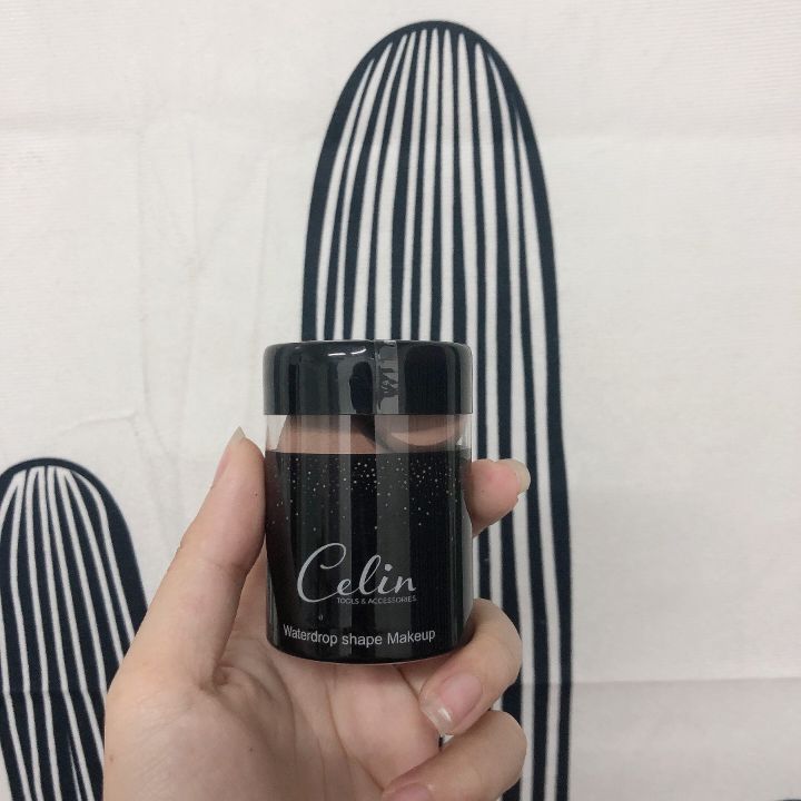 Mút tán kem nền Celin 2 cục