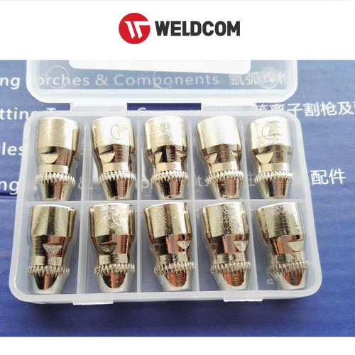 [WELDCOM] Điện cực P80 Black Wolf Dùng Cho Máy Cắt Plasma (không bao gồm bép cắt)
