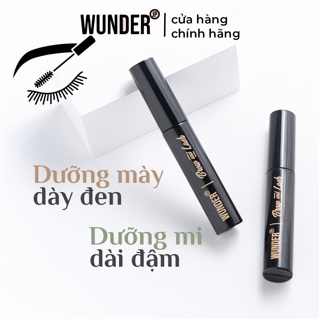 [HCM]Serum kích mọc lông mày, lông mi Rậm Dày Đen Wunder Brow&Lash
