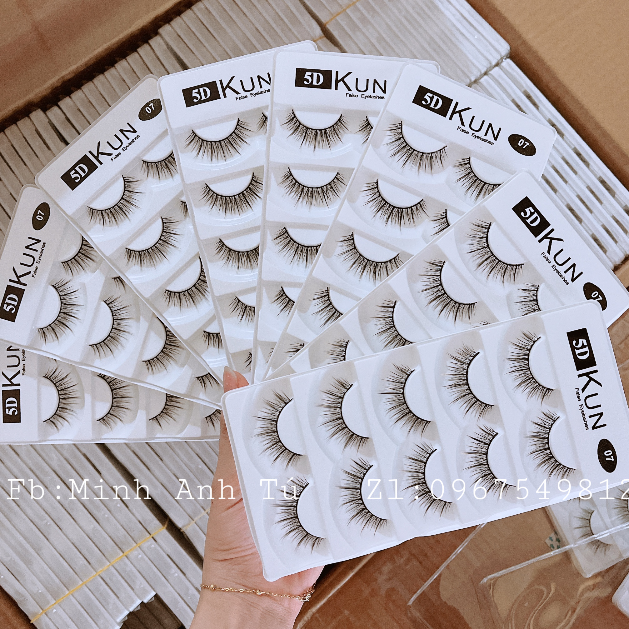 Mi Giả Kun 5D False EyeLashes Đủ Các Mã Mi [Chính Hãng]