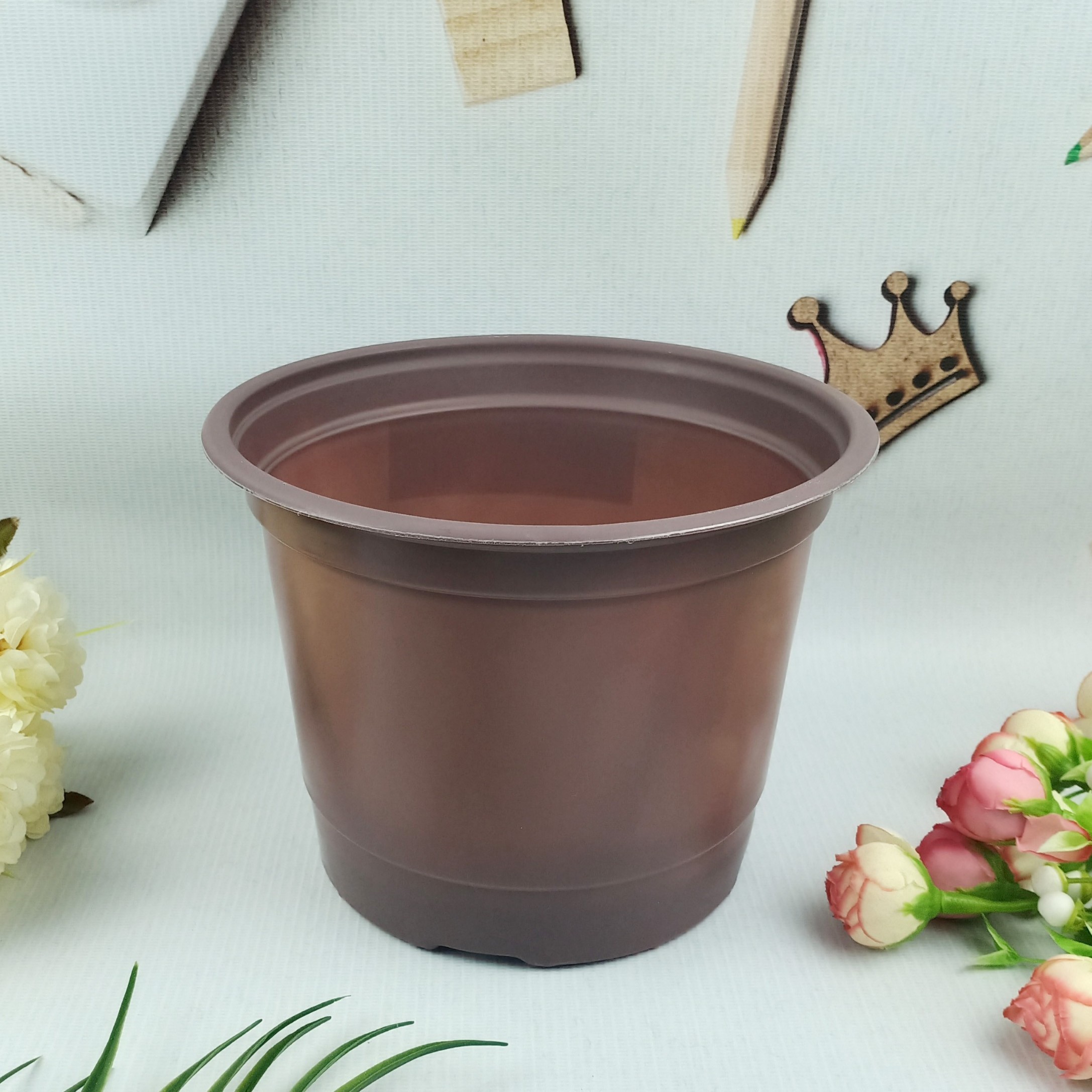 Bộ 5 cái Chậu Mềm trồng cây 20x15cm