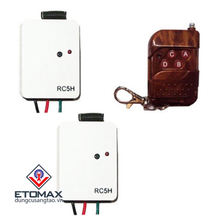 Công tắc điều khiển từ xa RC5H + Điều khiển