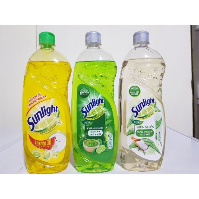 Nước rửa chén Sunlight chai 750g