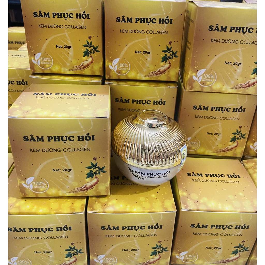 Hộp 20G Sâm Vip ( Kem Nhân Sâm Phục Hồi )