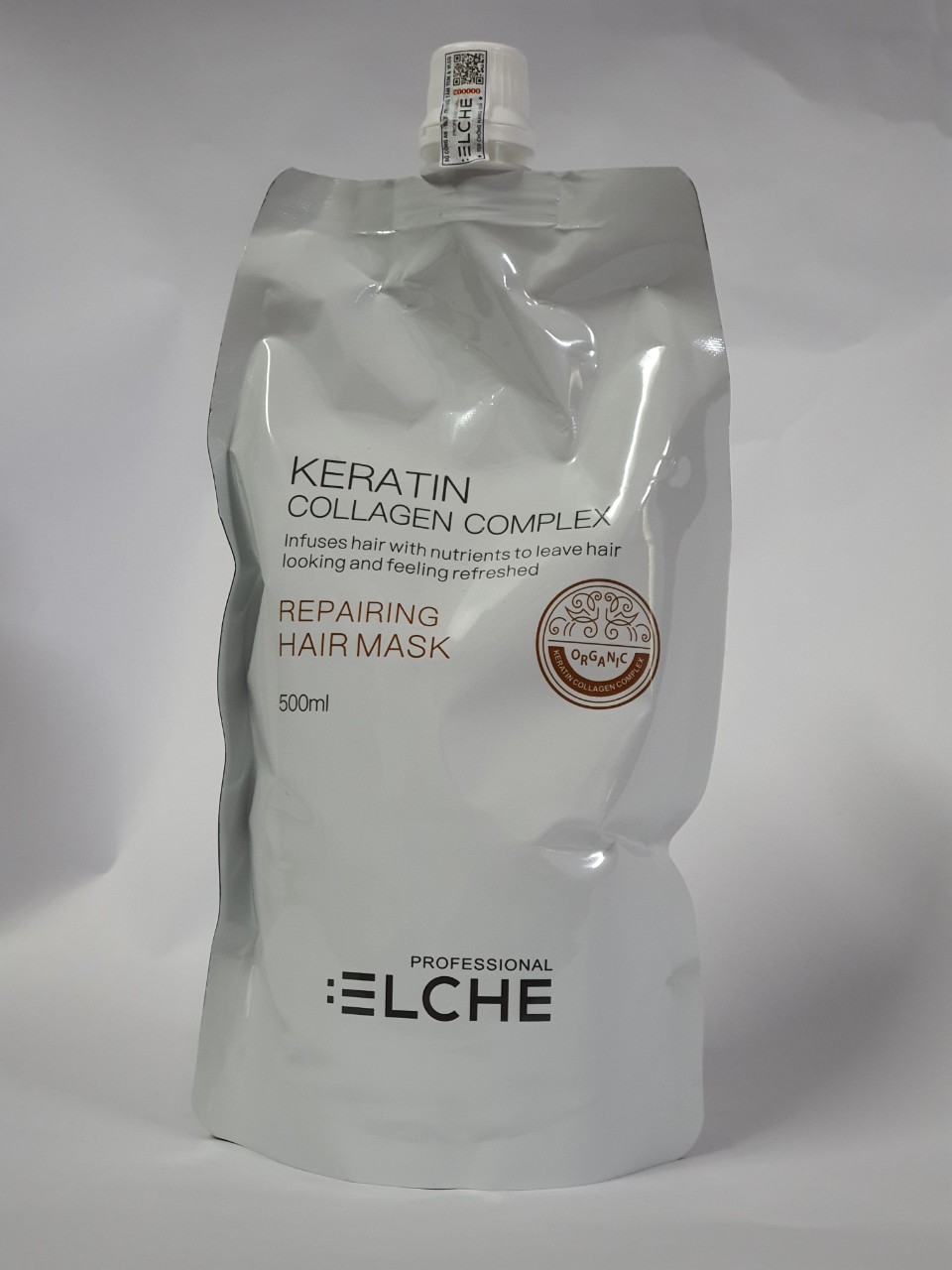 Mặt nạ hấp tóc Keratin Collagen Complex Elche 500ml