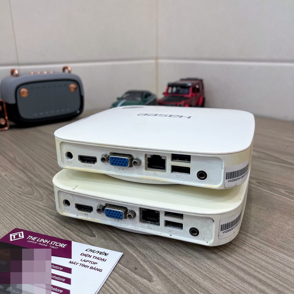 Cây máy tính mini PC mini HASSE nhỏ gọn - intel J1900 ram 4G SSD120G