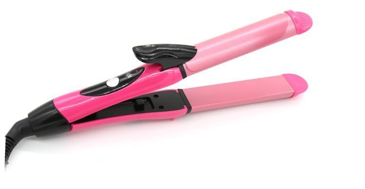 [HCM]Máy Uốn Duỗi Tóc 2 in 1 Kemei Km-1055 - Rainstore