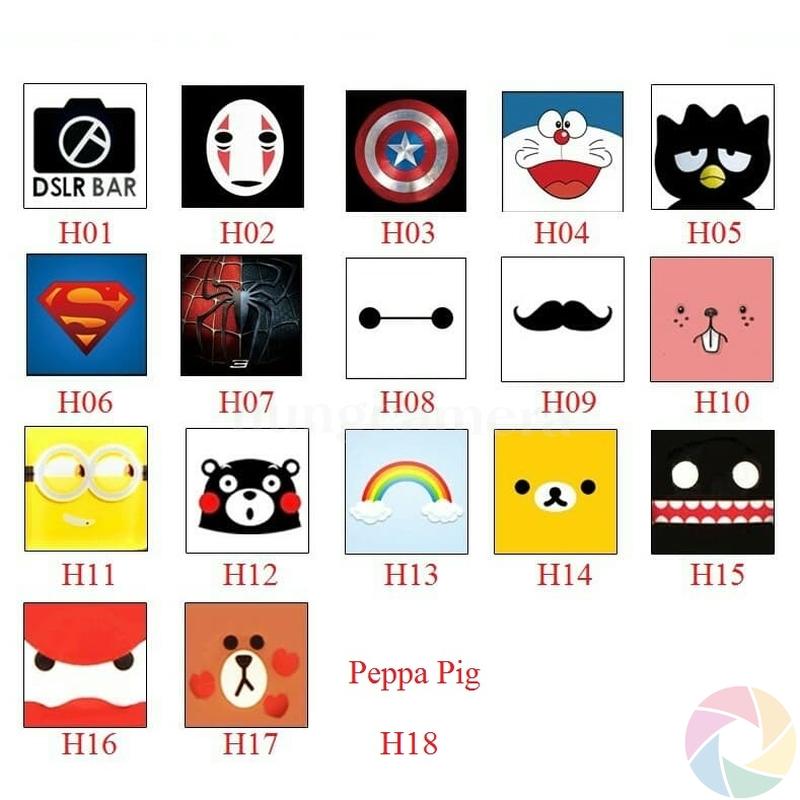 Hotshoe hình stick che chân flash máy ảnh