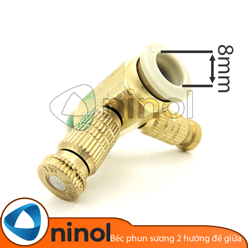 Béc phun sương 2 hướng đế giữa