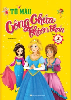 Fahasa - tô màu công chúa thiên thần - tập 2