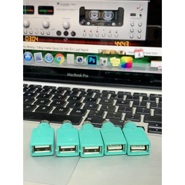 [Nhập RAISINGSTAR18, giảm 30k cho đơn 99k]Đầu chuyển đổi PS2 sang USB cho chuột và bàn phím