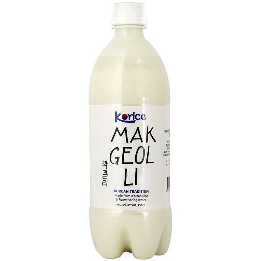 Nước gạo Makgeolli Hàn Quốc ( nhiều vị )