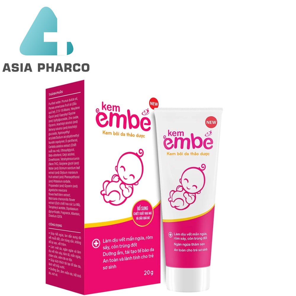 [HCM]KEM EMBE LÀM DỊU RÔM SẨY HÂM TÃ GIẢM TRIỆU CHỨNG CÔN TRÙNG ĐỐT