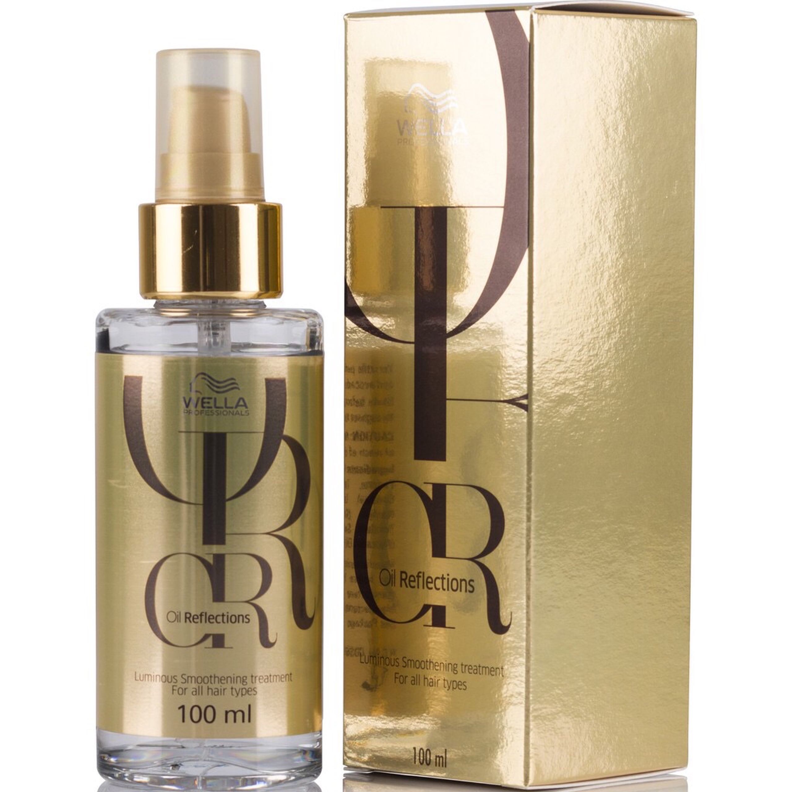 [HCM]Tinh dầu phục hồi tóc hư tổn Oil Reflections Wella 100ml (new)