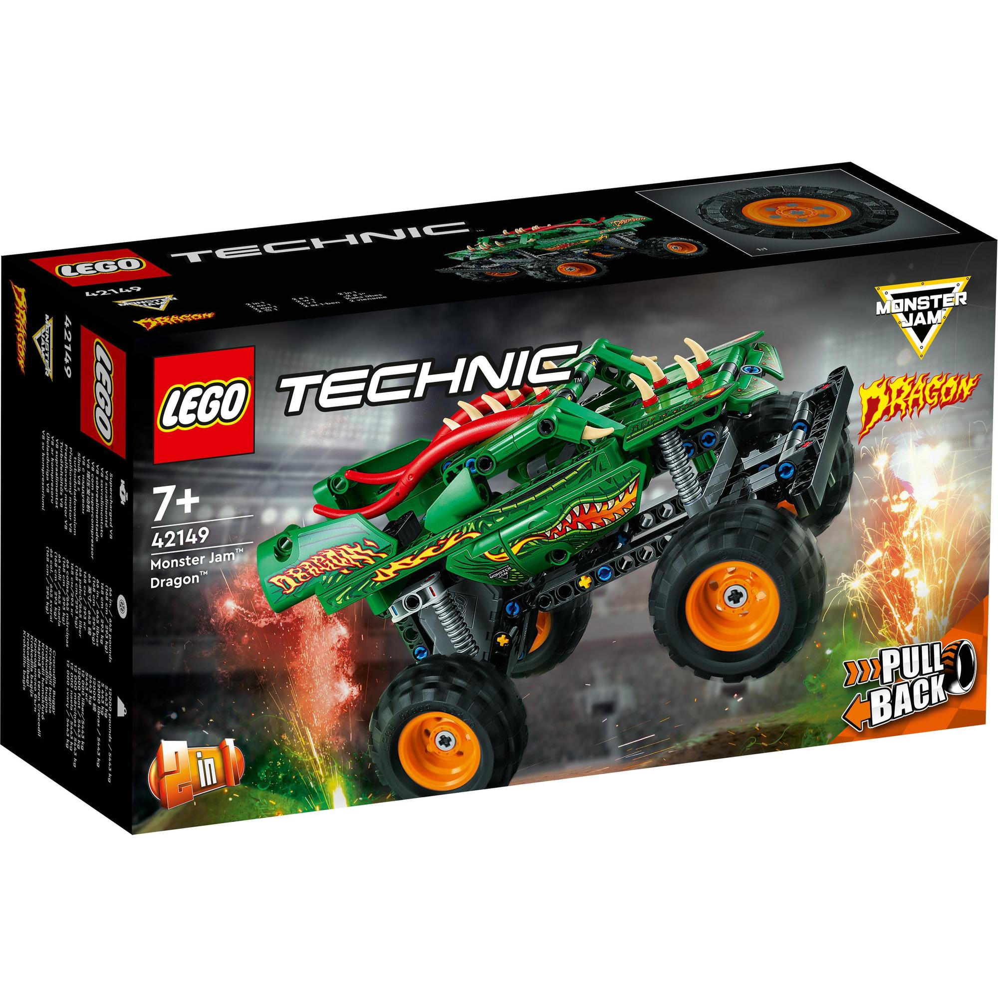 LEGO TECHNIC 42149 Chiến Xe Monster Jam™ Dragon™ (217 Chi Tiết)