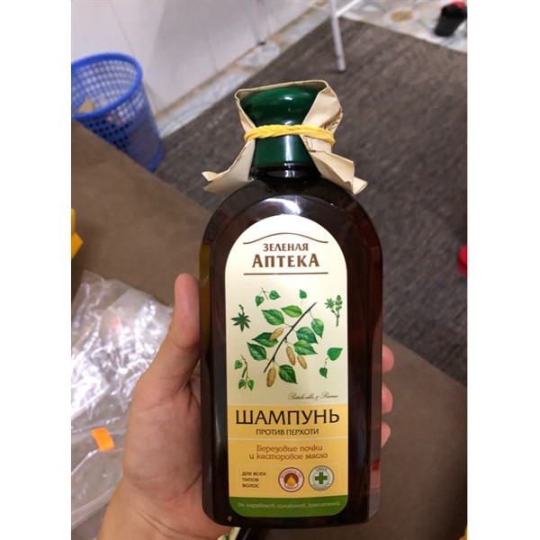 Dầu gội Chống gàu Green Pharmacy Anteka
