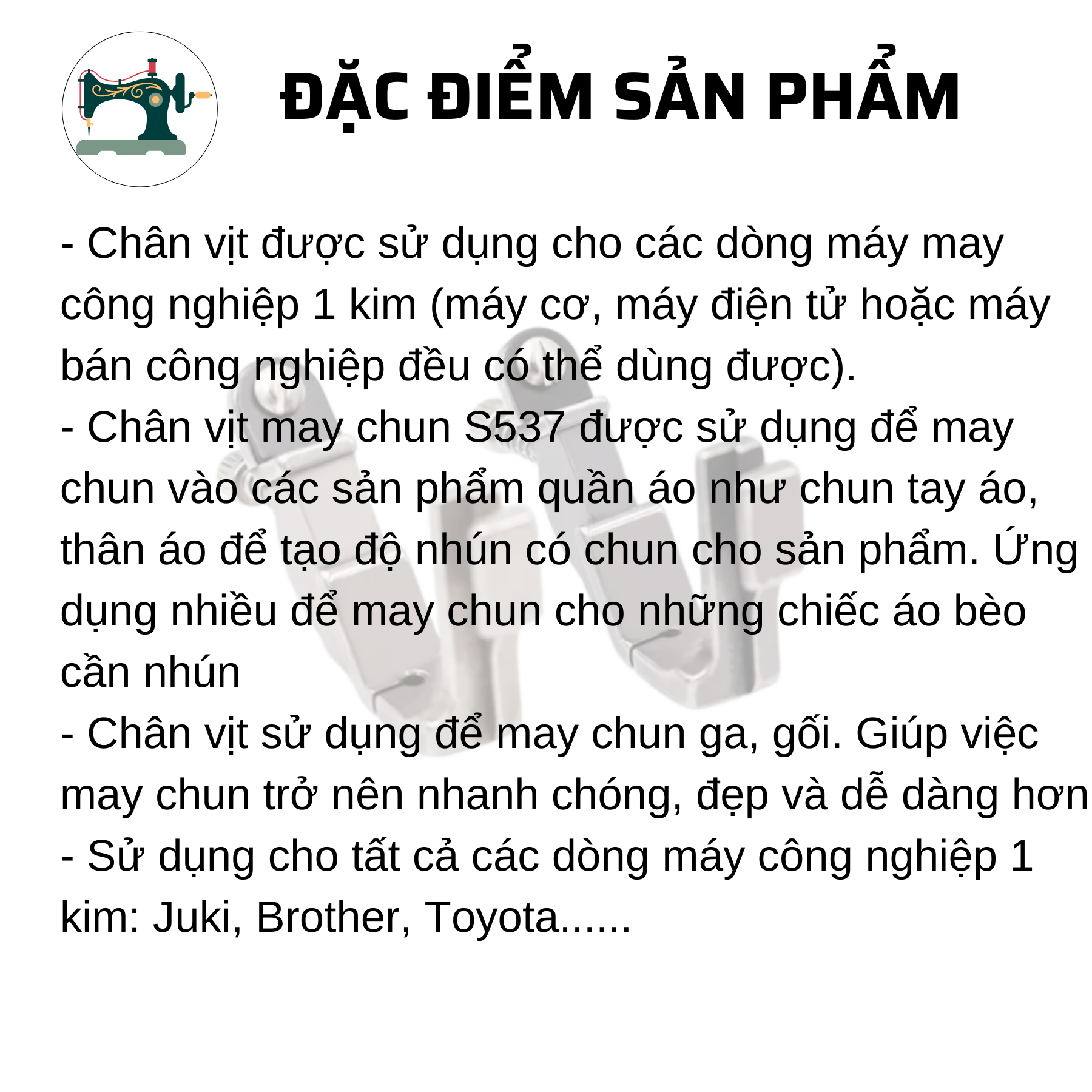 CHÂN VỊT S537 loại 1/8 3/16 1/4 5/16 3/8 1/2