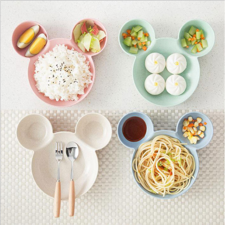 Bát ăn dặm cho bé hình chuột Mickey
