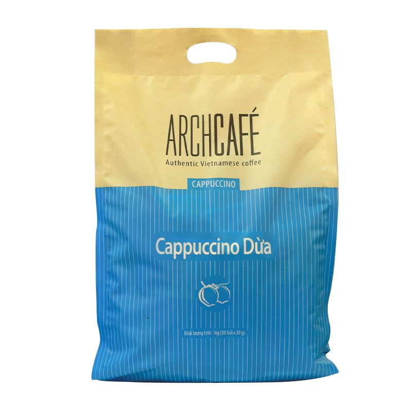 Cappuccino Dừa - Archcafe- Dạng túi 50 Gói*20G