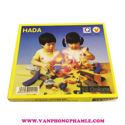 Đất nặn 10 màu hada