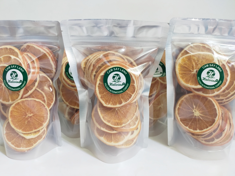 Cam Sấy Lạnh Túi Zip 100g