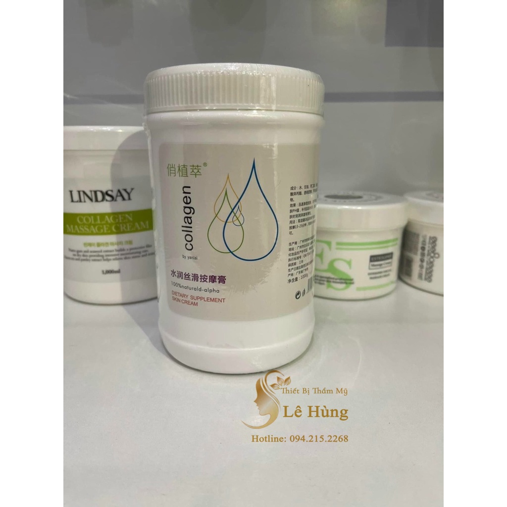 Kem massage collagen 500gr cho spa & tmv