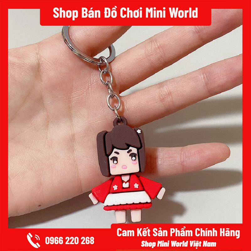 Móc Khóa Mini World Cực Đẹp