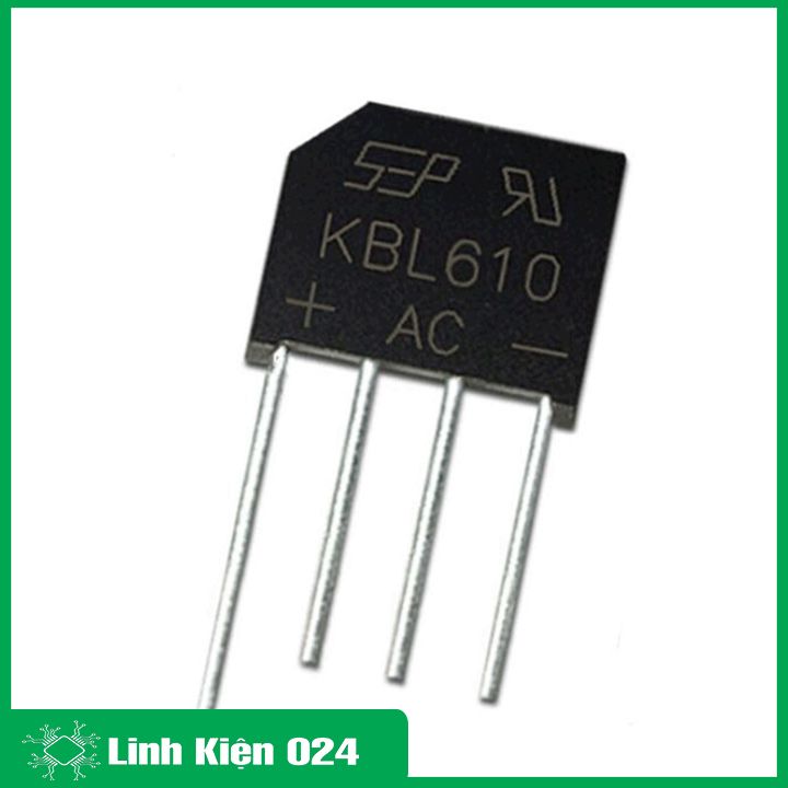 Diode cầu 1A, 2A, 3A, 4A, 5A, 6A, 8A, 10A
