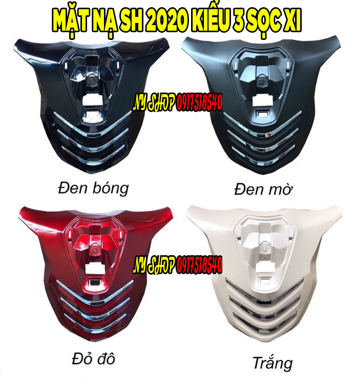 MẶT NẠ SH 2020 - 2021 MẪU V2 3 SỌC