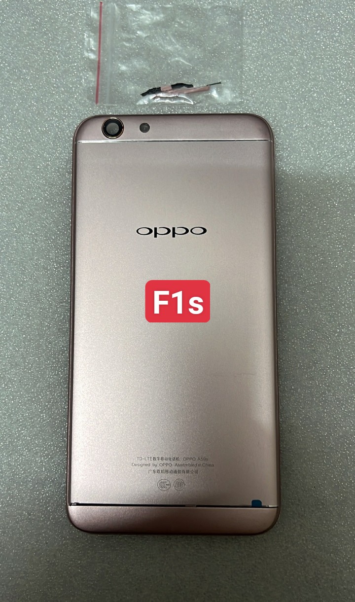 Vỏ ráp máy oppo f1s / a1601 / a59 - vỏ ráp máy gồm nắp lưng liền bo viền