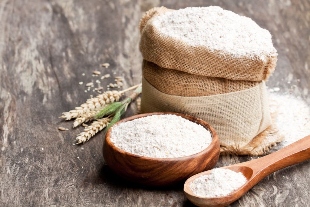 Bột mì Wheat Flour Rajdhani Atta - Atta- Bột mì Atta Rajdhani Ấn Độ (1Kg - 5kg)