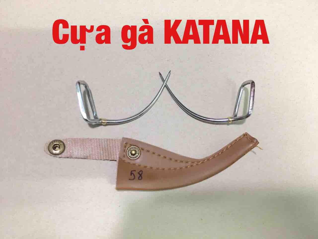Cựa gà nòi 58 bọc đồng