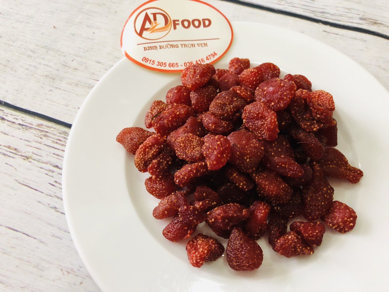 500g quả dâu tây Đà Lạt sấy dẻo