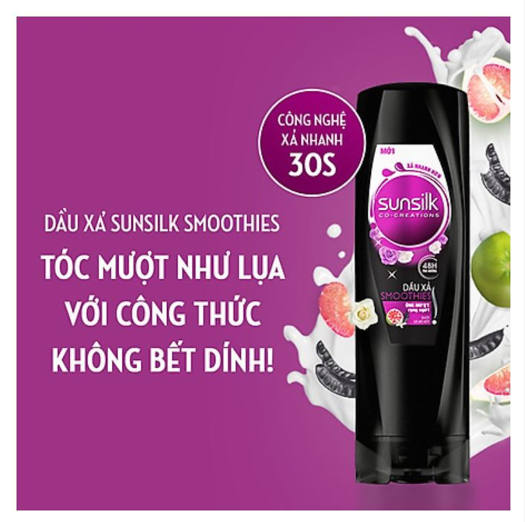 DẦU XẢ SUNSILK ÓNG MƯỢT 320G